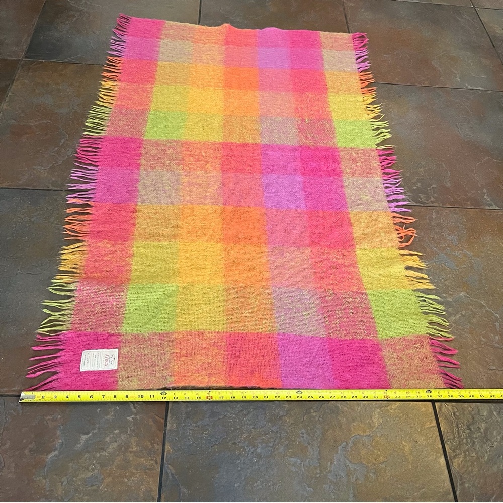 Avoca Mohair & Wool Throw Blanket - Picture 6 of 8